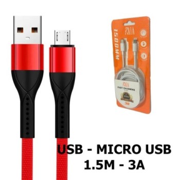 CABLE USB A MINI USB 1,5 MTS