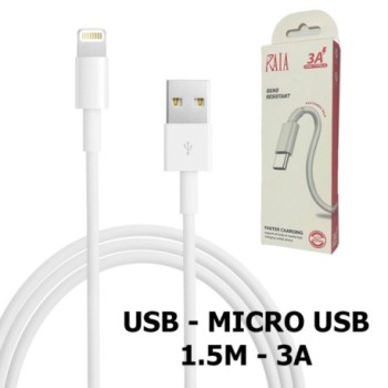 CABLE USB A MINI USB 1,5 MTS