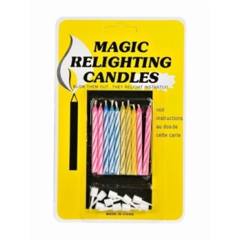 VELAS DE CUMPLEAÑOS (MAGICAS)