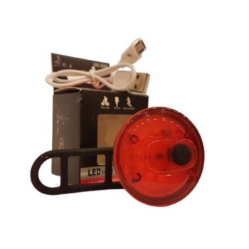 LUZ BICI RECARGABLE TRASERA...