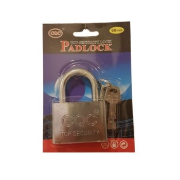 CANDADO CON 3 LLAVES 70MM