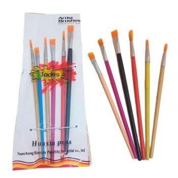 PINCEL ESCOLAR X6