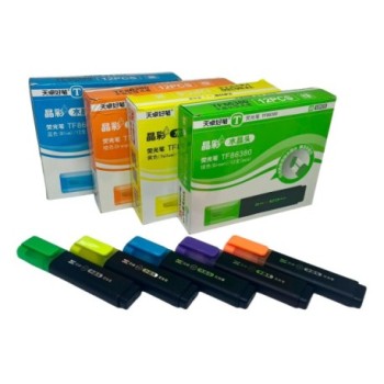 RESALTADOR X 12 (5 COLORES...