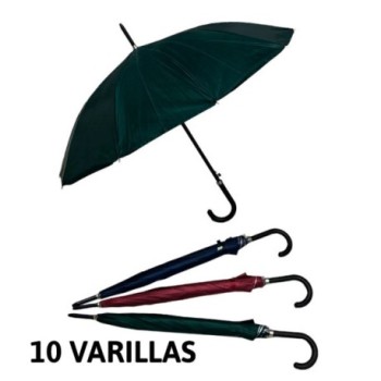 PARAGUAS 10V NEGRO
