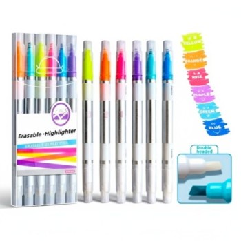 RESALTADOR BORRABLE x 6