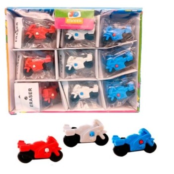 GOMA DE BORRAR 3D MOTOS