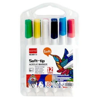 MARCADOR X 12 ACRILICO