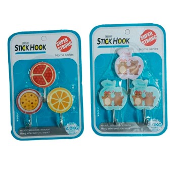 GANCHO AUTOADHESIVO X3