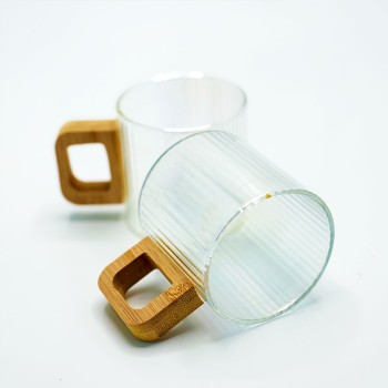 TAZA 85ML CON ASA MADERA