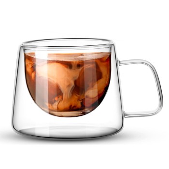TAZA DOBLE VIDRIO 200ML